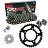 Kit de Arrastre RK 520 ZXW Super Reforzado NEGRO/ORO SUZUKI GS 500 E 94-98 Remachadora Gratis!