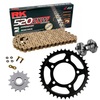 Sprockets & Chain Kit RK 520 ZXW Gold SUZUKI GS 500 E 94-98 Free Riveter