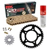 Sprockets & Chain Kit RK 520 ZXW Gold SUZUKI GS 500 E 94-98