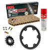 Kit de Arrastre RK 525 ZXW Super Reforzado ORO TRIUMPH Tiger 900 GT 20-23