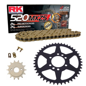 Kit de Arrastre RK 520 MXZ5 ORO SUZUKI LTZ 400 Quadsport 03-08