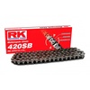 CADENA RK 420 SB GRIS ACERO ENGANCHE CLIP SIN RETEN