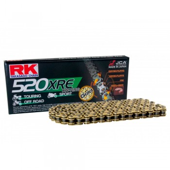 CADENA RK 520 XRE ORO XW-RING