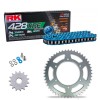 Kit de Arrastre RK 428 XRE AZUL ACERO YAMAHA YBR 125 07-16