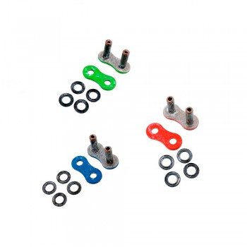 ESLABON DE UNION RK 525 XRE DE COLORES ENGANCHE HUECO