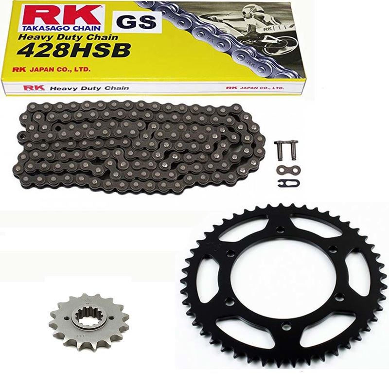 Kit de Arrastre 428 HSB GRIS ACERO APRILIA RS 125 GP 4T E5 21-24