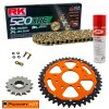 Kit de Arrastre  KTM Duke 125 14-23 Power Kit 520 XRE Oro LIMPIADOR GRATIS!!
