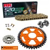 KTM Duke 125 14-23 Orange Power Kit Chain Kit 520 XRE Gold FREE RIVETER!!