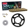 Kit de Arrastre RK 520 XRE Reforzado  ORO SUZUKI GS 500 F 04-10
