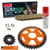 Kit de Arrastre  KTM Adventure 390 2020-2025 Power Kit 520 XRE ORO LIMPIADOR GRATIS!!