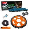 KTM Adventure 390 2020-2025 Power Kit Chain 520 XRE BLUE FREE RIVETER!!