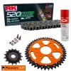 Kit de Arrastre  KTM Adventure 390 2020-2025 Power Kit 520 XRE GRIS LIMPIADOR GRATIS!!