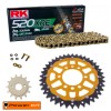 SUZUKI LTZ 400 Quadsport 03-08  Colours Power Kit Chain Kit Gold Dual Sprocket Gold