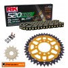 SUZUKI LTZ 400 Quadsport 03-08  Colours Power Kit Chain Kit Black Dual Sprocket Gold