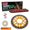 SUZUKI LTZ 400 Quadsport 03-08  Colours Power Kit Chain Kit Red Dual Sprocket Gold