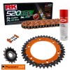 Kit de Arrastre  KTM DUKE 890 2020-24 Power Kit 520 XRE Naranja ZF LIMPIADOR GRATIS!!