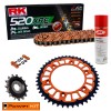KTM 790 Adventure 19-25 Power Kit Chain Kit 520 XRE Orange Twinstar FREE CLEANING SPRAY!!