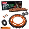 KTM 790 Adventure 19-25 Power Kit Chain Kit 520 XRE Orange ZF FREE RIVETER!!