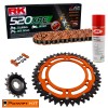 KTM 790 Adventure 19-25 Power Kit Chain Kit 520 XRE Orange ZF FREE CLEANING SPRAY!!