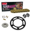 Sprockets & Chain Kit RK 520 EXW Gold BETA RR 430 15-24 Free Riveter