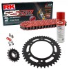 Kit de Arrastre RK 525 ZXW Super Reforzado ROJO KTM SUPER Adventure 1290 15-25