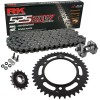 Kit de Arrastre RK 525 ZXW Super Reforzado GRIS ACERO KTM SUPER Adventure 1290 15-25 Remachadora Gratis!