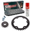 Kit de Arrastre RK 525 ZXW Super Reforzado GRIS ACERO KTM Super Duke R 1390 2024