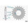 530 CHROMOLY-STEEL FRONT SPROCKET 21 T Harley Davidson