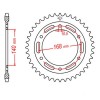 CORONA ACERO BMW F800 GS  para tornillos 10 mm