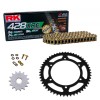 Sprockets & Chain Kit RK 428 XRE Gold  Reinforced BRIXTON Felsberg 125 19-24