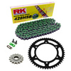 Sprockets & Chain Kit RK 428HSB Green UM DSR SM 125 18-24