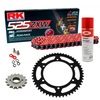 Sprockets & Chain Kit RK 525 ZXW Red DUCATI Multistrada V4 Rally 24-25