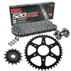 Kit de Arrastre RK 520 ZXW Super Reforzado GRIS ACERO KTM RC 390 22-25 Remachadora Gratis!