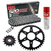 Sprockets & Chain Kit RK 520 ZXW Grey Steel KTM RC 390 22-25