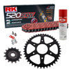 Sprockets & Chain Kit RK 520 ZXW Red KTM RC 390 22-25