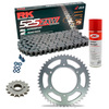 Sprockets & Chain Kit RK 525 ZXW Grey Steel YAMAHA Tenere 700 Explore Edition 23-25