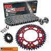Kit de Arrastre YAMAHA Tenere 700 19-24 Power Kit Rojo-Gris Super Reforzado Remachadora Gratis!!