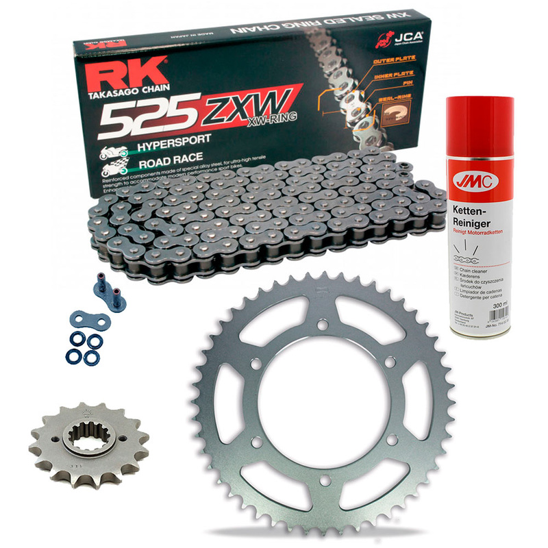 Kit de Arrastre RK 525 ZXW Super Reforzado GRIS ACERO HONDA NT 1100 DCT 22-25