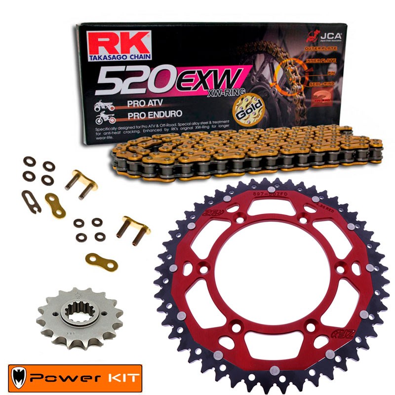 Kit de Arrastre RK Kove 450 Rally Reforzado Premium Off Road