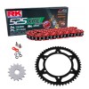 Sprockets & Chain Kit RK 525 XRE Red SUZUKI GSX-8 R 24-25