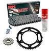 Sprockets & Chain Kit RK 525 ZXW Grey Steel SUZUKI GSX-8 R 24-25