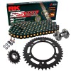 Sprockets & Chain Kit RK 525 ZXW Red KTM SUPER ADVENTURE 1390 25-26 Free Riveter