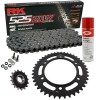 Sprockets & Chain Kit RK 525 ZXW Grey Steel KTM SUPER ADVENTURE 1390 25-26