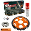 KTM Duke 390 25-26 Power Kit Reinforced Chain Kit  520 ZXW BLACK FREE CLEANING SPRAY!!