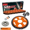 Kit de Arrastre  KTM Duke 390 25-26 Power Kit Reforzado 520 ZXW NARANJA REMACHADORA GRATIS!!