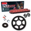 Kit de Arrastre RK 520 ZXW Super Reforzado ROJO Kawasaki Z 650 17-25 Remachadora Gratis!