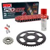 Kit de Arrastre RK 520 ZXW Super Reforzado ROJO KTM RC 125 14-26