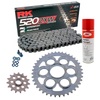 Sprockets & Chain Kit RK 520 ZXW Grey Steel Ducati Panigale 955 V2 20-24