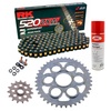 Sprockets & Chain Kit RK 520 ZXW Black/Gold Ducati Panigale 955 V2 20-24