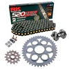 Sprockets & Chain Kit RK 520 ZXW Black/Gold Ducati Superleggera 998 V4 20-24 Free Rivet Tool!